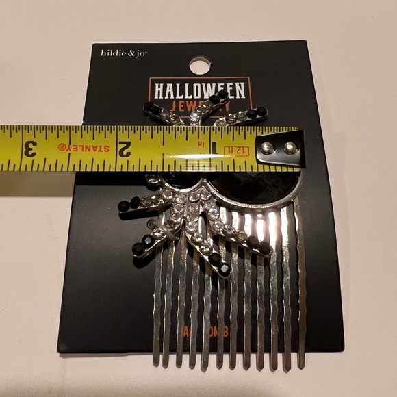 NWT HILDIE & JO HALLOWEEN SPIDER HAIR COMB. - Picture 7 of 7